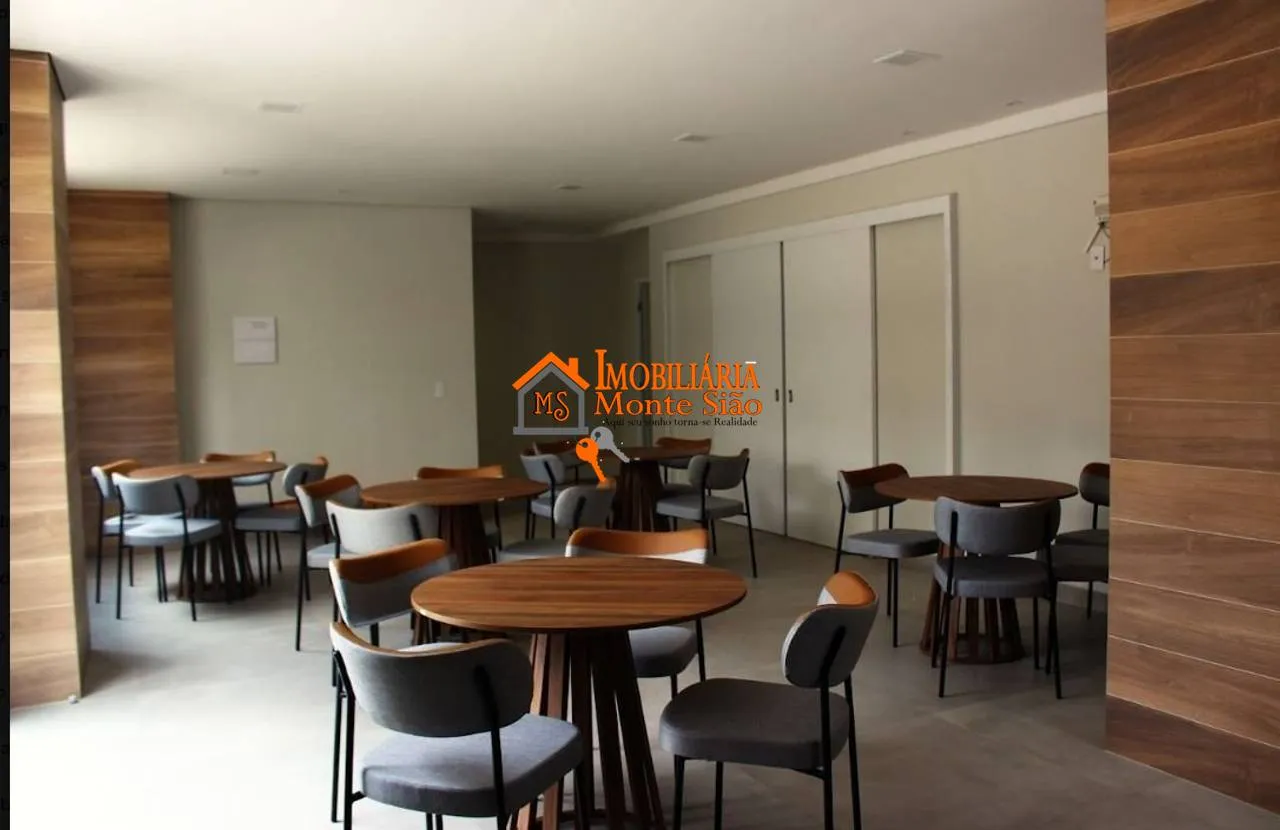 Imagem Apartamento com 2 dormitórios à venda, 47 m² por R$ 421.617 - Vila Augusta - Guarulhos/SP