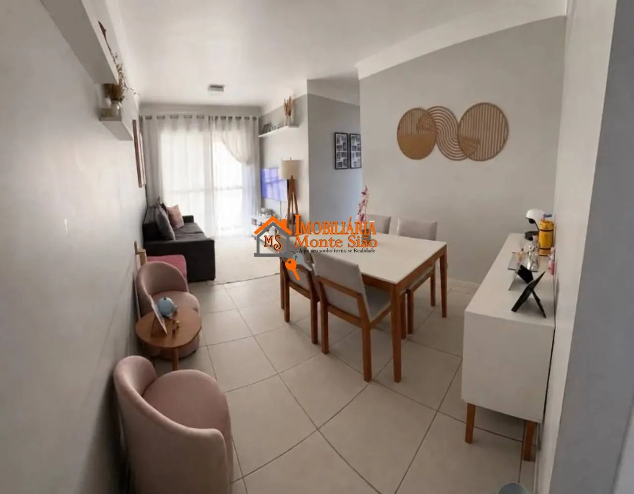 Foto do imóvel Apartamento com 3 dormitórios à venda, 65 m² por R$ 487.000,00 - Ponte Grande - Guarulhos/SP