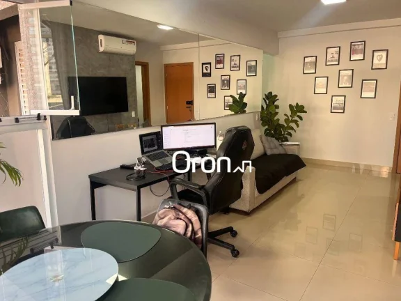 Apartamento mobiliado com 2 dormitórios à venda, 81 m² por R$ 734.000 - Setor Bueno - Goiânia/GO