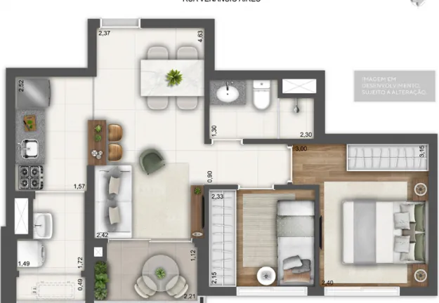 Imagem Apartamento com 2 Quartos à Venda, 64 m² em Vila Pompéia - São Paulo