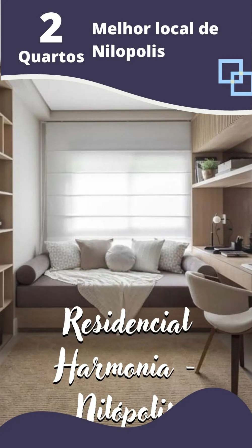 Imagem Apartamento em Lançamentos no bairro Edson Passos - Mesquita, RJ
