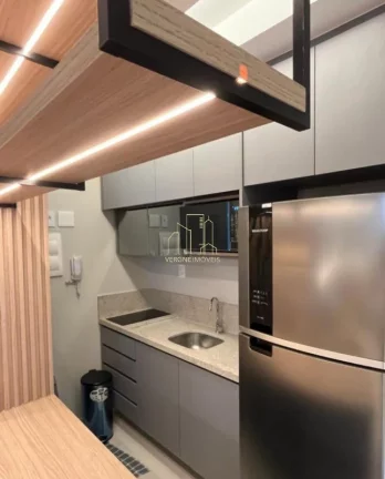 Imagem Lindo studio decorado em frete a praia varanda gourmet a venda na Barra