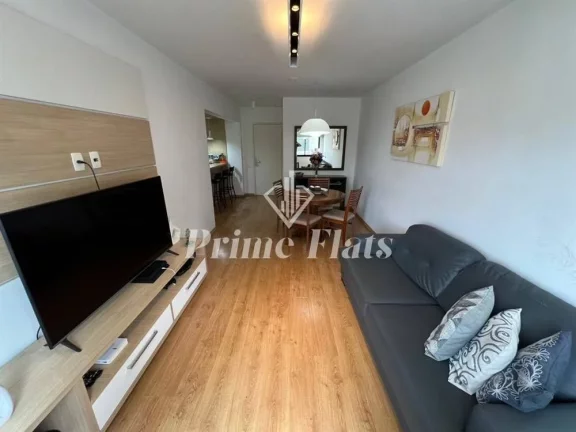 Imagem Flat disponível para locação no Roomo Itaim Bibi, com 64m², 2 dormitórios e 2 vagas