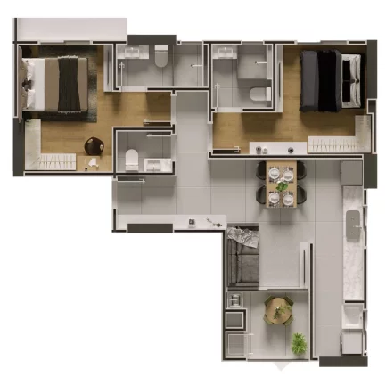 Imagem Apartamento à venda no bairro Morretes - Itapema/SC