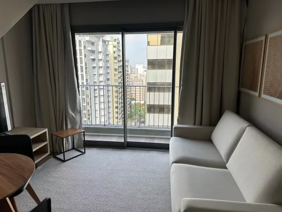 Imagem Apartamento Garden à venda em São Paulo, Cerqueira César, com 1 quarto, 42,38m2