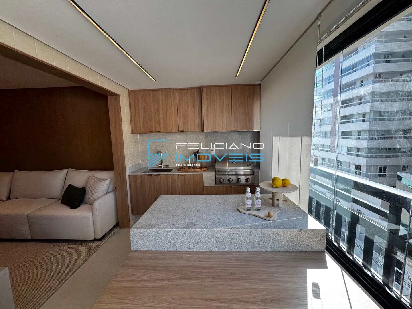 Imagem Apartamento com 3 quartos, Guilhermina, Praia Grande - R$ 1.2 mi, Cod: 7526