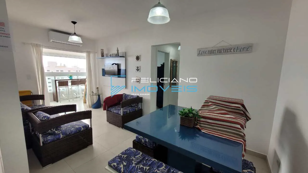 Imagem Apartamento com 2 quartos, Flórida, Praia Grande - R$ 629 mil, Cod: 1408
