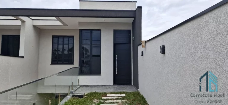 Imagem Casa nova, 02 quartos c/suíte, churrasqueira, no Jd Paulista em Campina Grande do Sul - PR