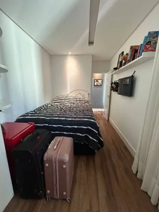 Imagem Ap quarto e sala, varanda integrada com sala, fechamento, lazer, 1 vaga.