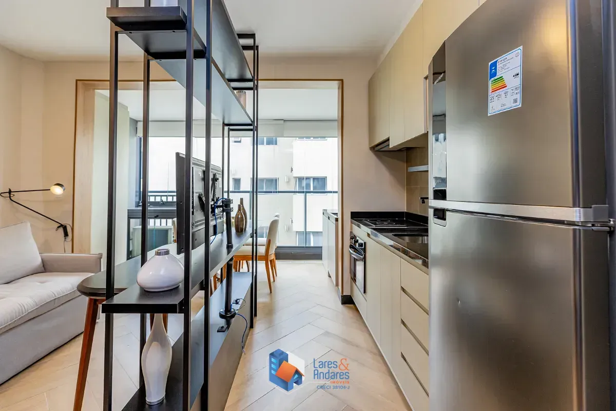 Imagem Apartamento para venda em Campo Belo com 1 quarto, sendo 1 suíte, 46m²