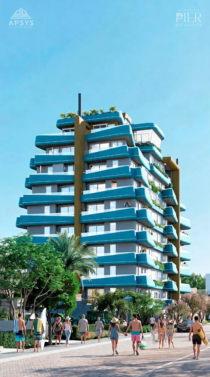 Imagem RESIDENCIAL PIER SOL NASCENTE | PRÉ-LANÇAMENTO EM ITAPOÁ/SC
Viva a poucos passos do mar em um emp...