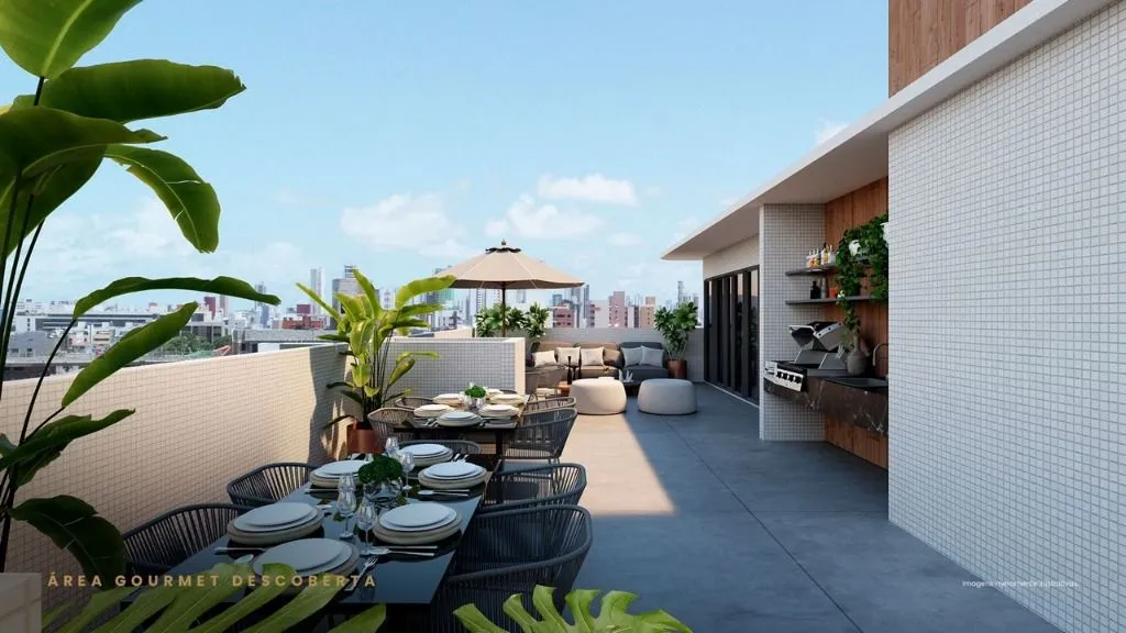 Imagem Apartamento com 2 dormitórios à venda, 63 m² por R$ 647.999,00 - Bessa - João Pessoa/PB