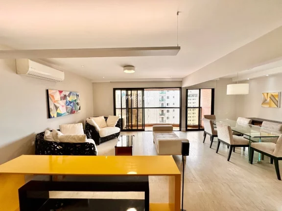 Imagem Excelente Oportunidade: Apartamento de Luxo à Venda em Indianópolis, São Paulo-SP - 2 Quartos, 2 Suítes, 3 Salas, 4 Banheiros, 3 Vagas - 150m².