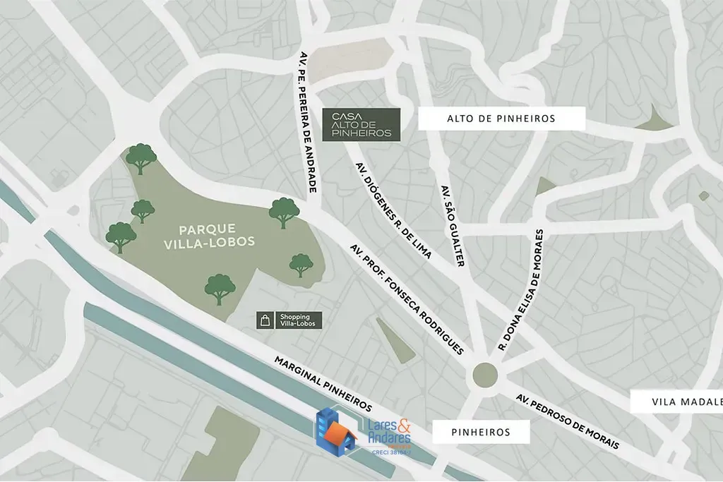 Imagem Apartamento à venda 4 Quartos 4 Suites 4 Vagas 321M² Alto de Pinheiros São Paulo - SP