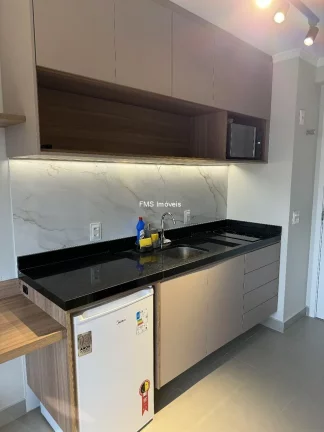 Imagem Studio para locação em Pinheiros, São Paulo-SP: 1 quarto, 25m². Seu novo espaço profissional te espera!