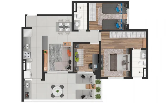 Foto do imóvel Apartamento com 2 Quartos à Venda, 58 m² em Penha de França - São Paulo