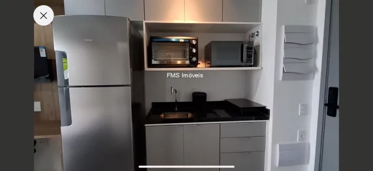 Imagem Apartamento para locação em Cerqueira César, com 1 quarto, 1 banheiro, 22m² de área.