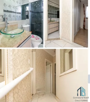 Imagem (Estuda permuta por casa ou financiamento) Sobrado 03 quartos c/suíte, terraço, no Bairro Alto em Curitiba PR