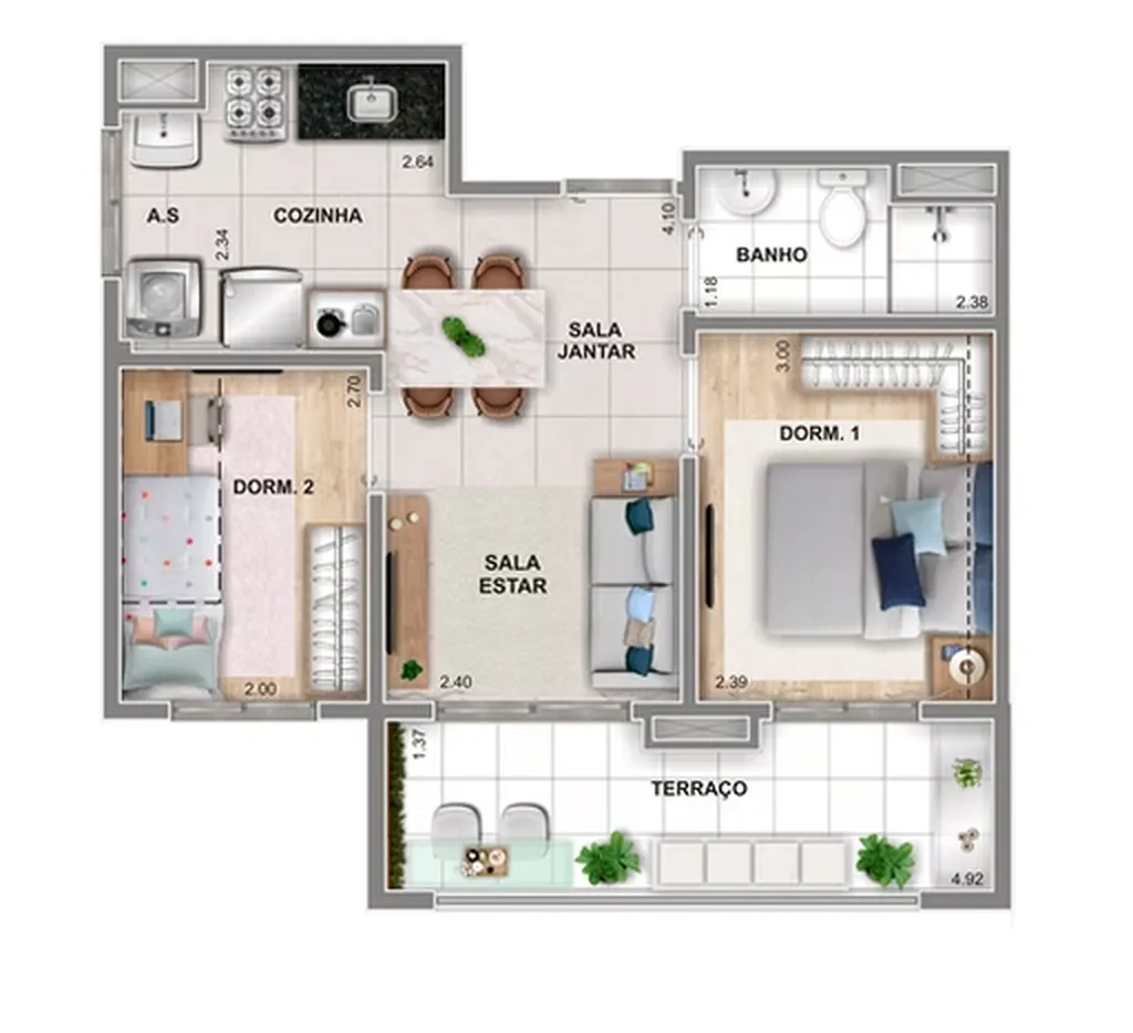Imagem Home 375 - Breve Lançamento - Apartamento à venda no bairro Vila Sônia - São Paulo/SP