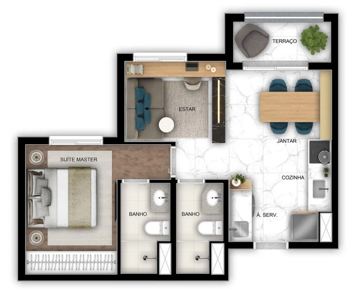 Imagem APARTAMENTO RESIDENCIAL em São Paulo - SP, Vila Guarani (Z Sul)