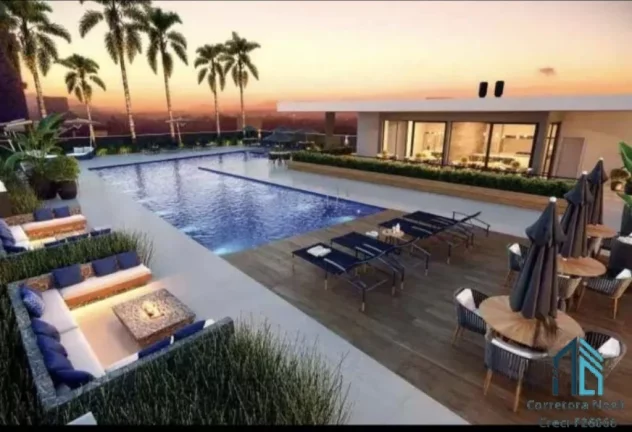 Imagem Apartamento Frente Mar, MOBILIADO e DECORADO, 03 suítes, 02 vagas, em Balneário Piçarras, SC