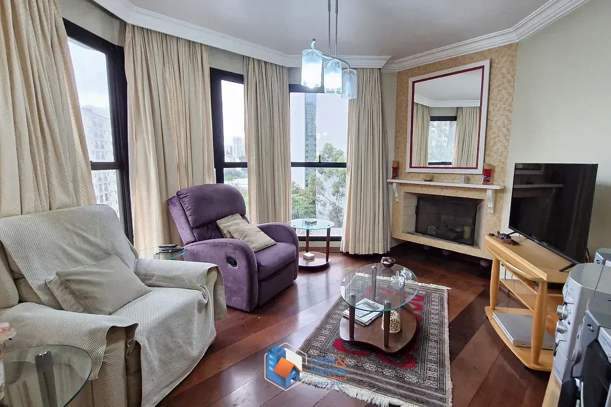 Foto do imóvel Apartamento para venda em Vila Andrade com 4 quartos, sendo 2 suítes, 219m² em Rua Aureliano Guimarães