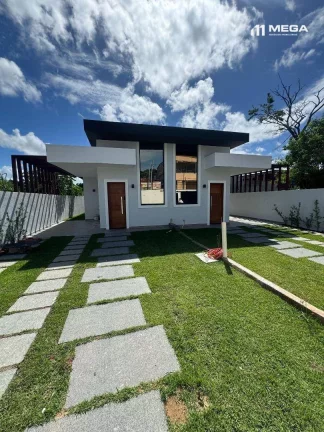 Imagem Casa com 3 dormitórios à venda, 77 m² por R$ 450.000 - Balneário Ponta da Fruta - Vila Velha/ES