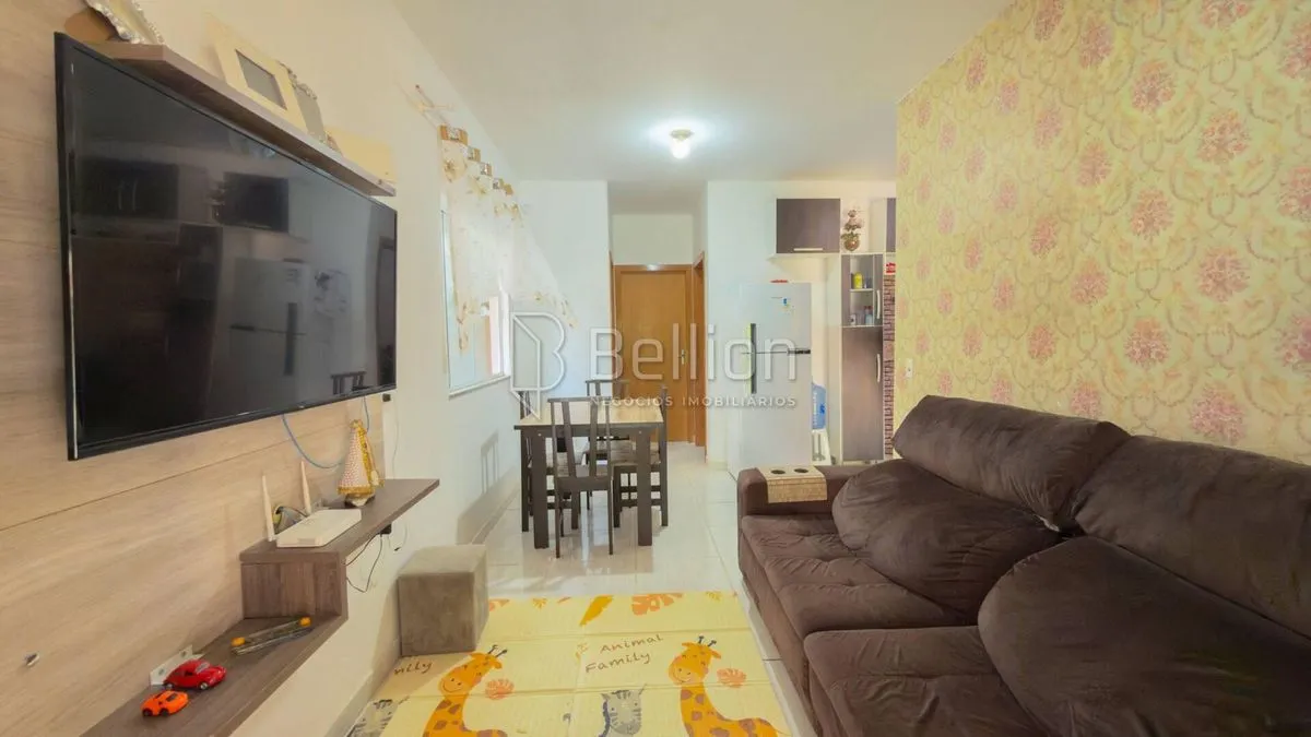 Imagem Casa geminada em Timbó com 2 dormitórios, semi mobiliada e apta para financiamento