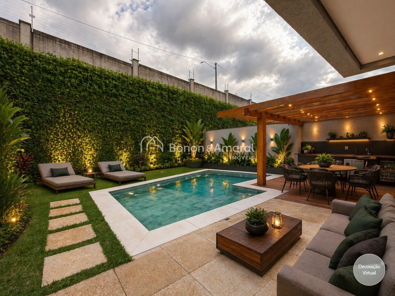 Imagem Casa Moderna com Piscina no Condomínio Bella Campinas - Exclusividade e Conforto em Localização Estratégica