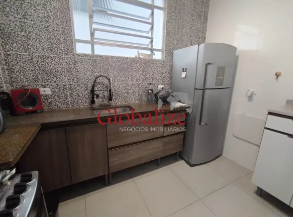 Imagem Apartamento térreo, 2 dormitórios com suíte e porteira fechada no bairro do Embaré em Santos por R$480.000,00
