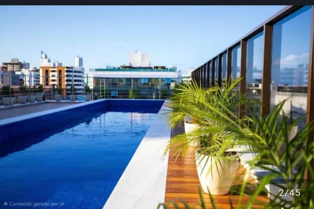 Imagem Flat com 1 dormitório à venda, 36 m² por R$ 659.998,00 - Cabo Branco - João Pessoa/PB