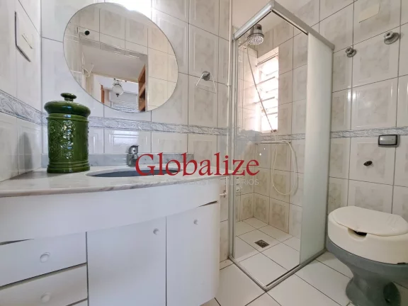 Imagem Apartamento à venda com 110m², 2 quartos, suite, dependência, vista mar frontal, andat alto por R$1.050.000,00 na Pompéia em Santos