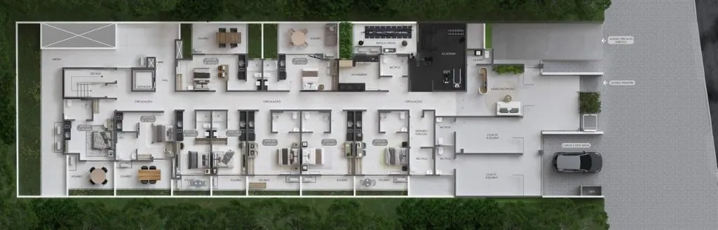 Imagem Studio com 1 dormitório à venda, 25 m² por R$ 417.905,41 - Bessa - João Pessoa/PB