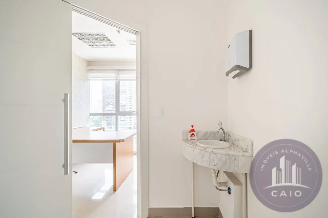 Imagem Sala mobiliada 63 m² para venda por R$ 730.000,00 - Alphaville/SP