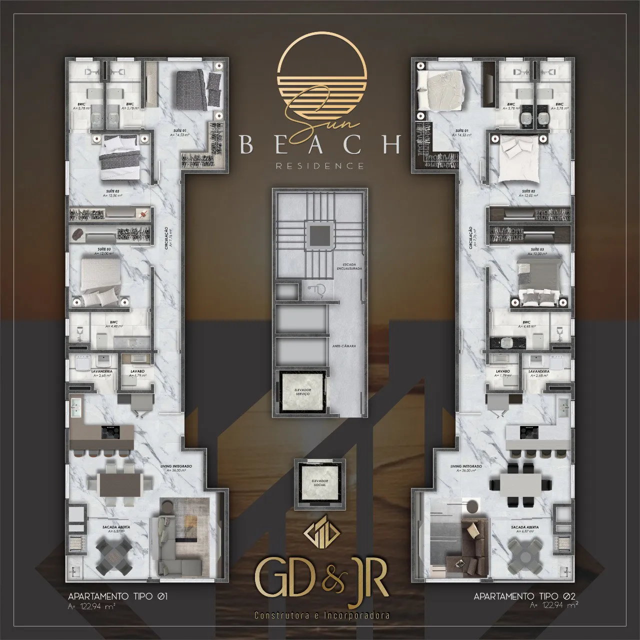 Imagem Apartamento à venda com 122m2 por R$ 1.350.000,00