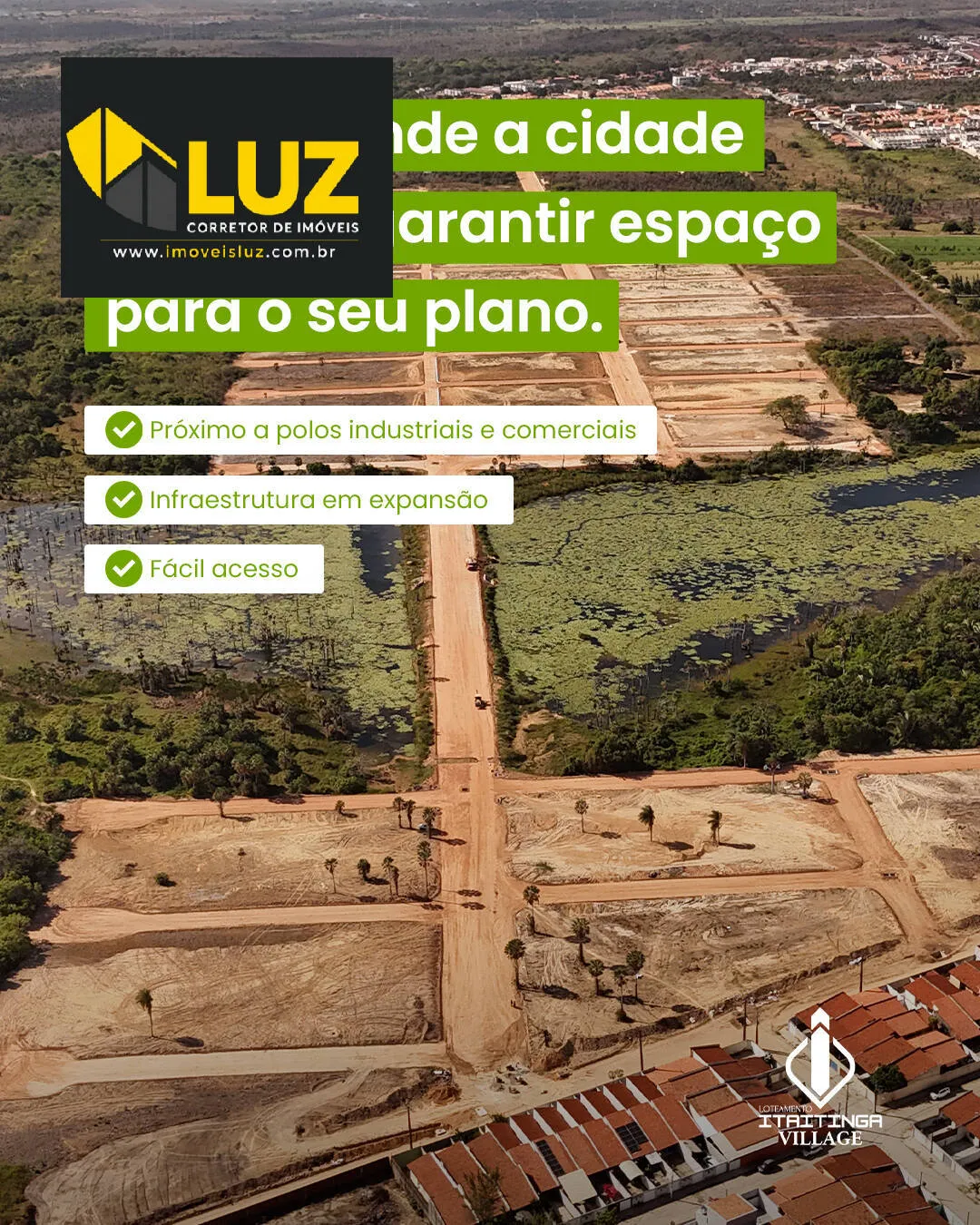 Imagem ITAITINGA VILLAGE - LOTES PRÓXIMO A MESSEJANA