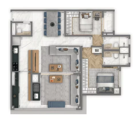 Imagem Living Pacific Belém