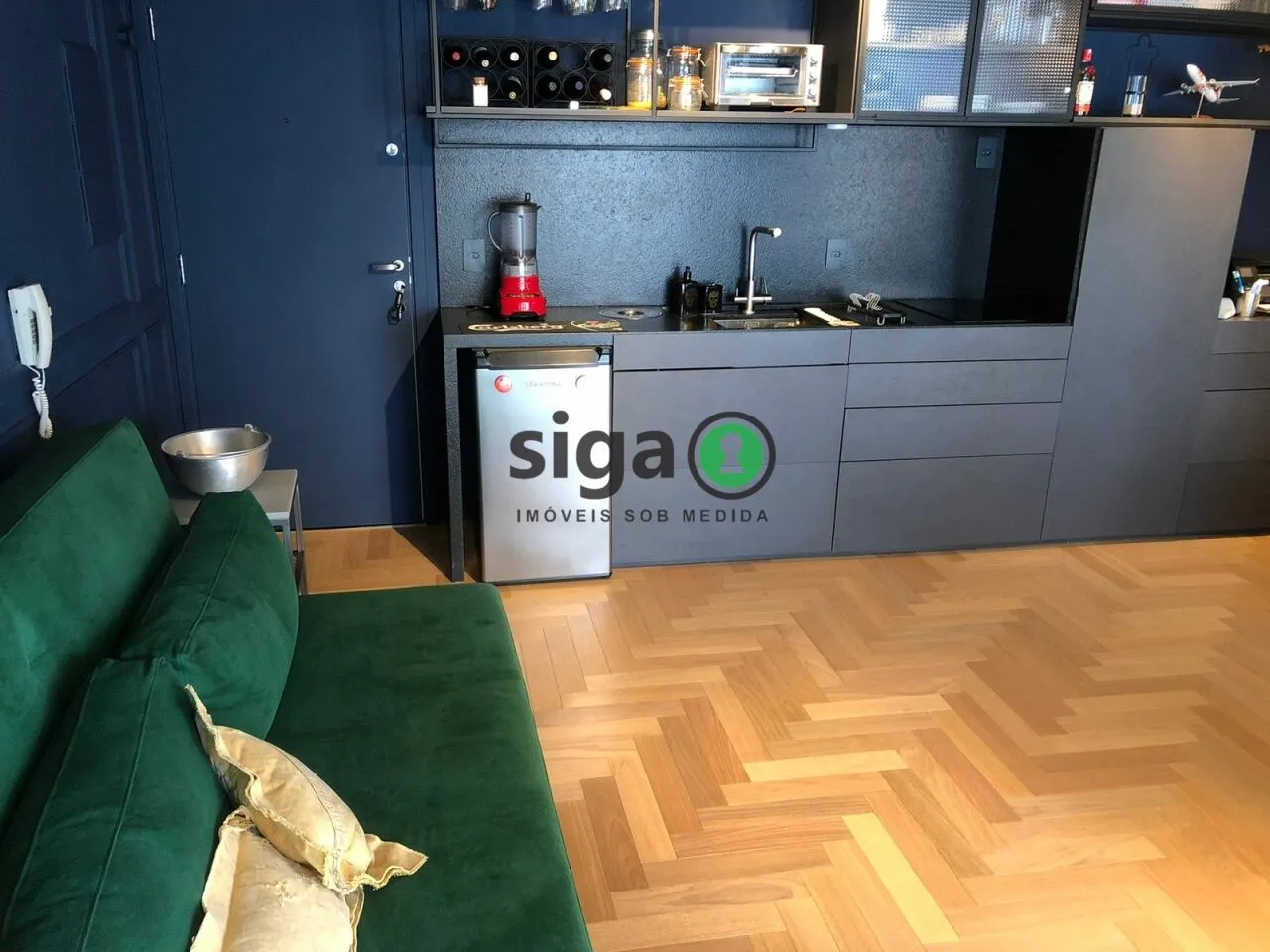 Imagem Apartamento de 43m², locação por R$ 6.410 - Moema - São Paulo/SP