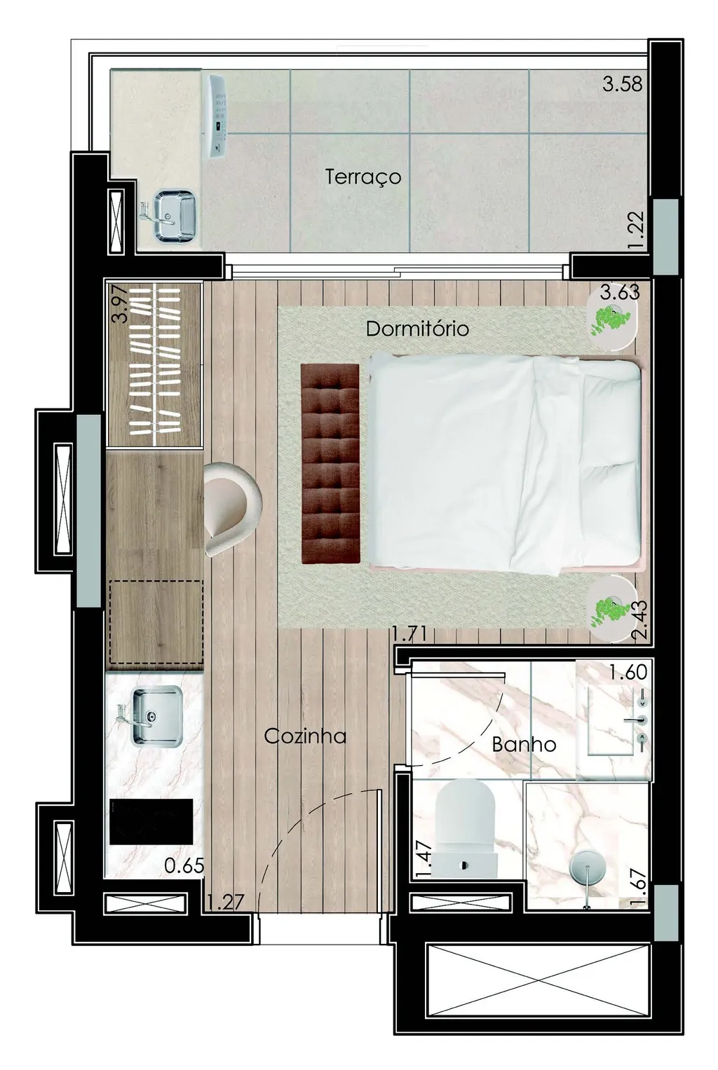 Imagem APARTAMENTO RESIDENCIAL em São Paulo - SP, Saúde
