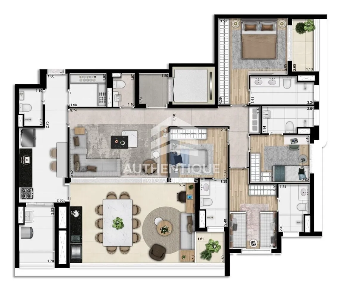 Imagem TUCUNA 250 PERDIZES - Apartamento em Perdizes à venda