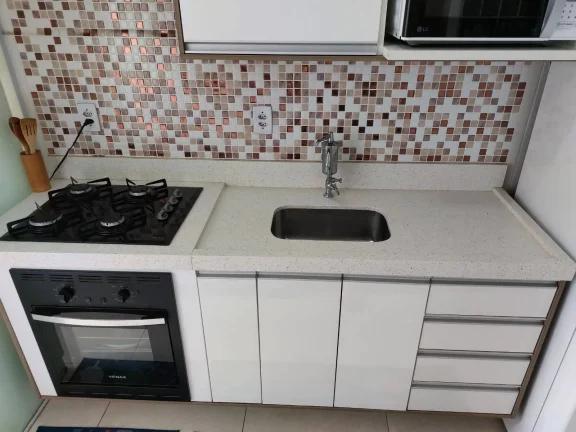 Imagem Apartamento 50 m² San Luigi 2 Dormitorios e 1 Vaga de Gargem
