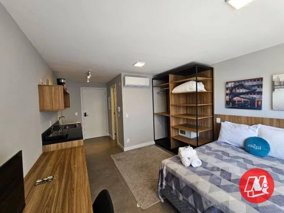 Imagem Studio com 1 dormitório para alugar, 24 m² - Auxiliadora - Porto Alegre/RS