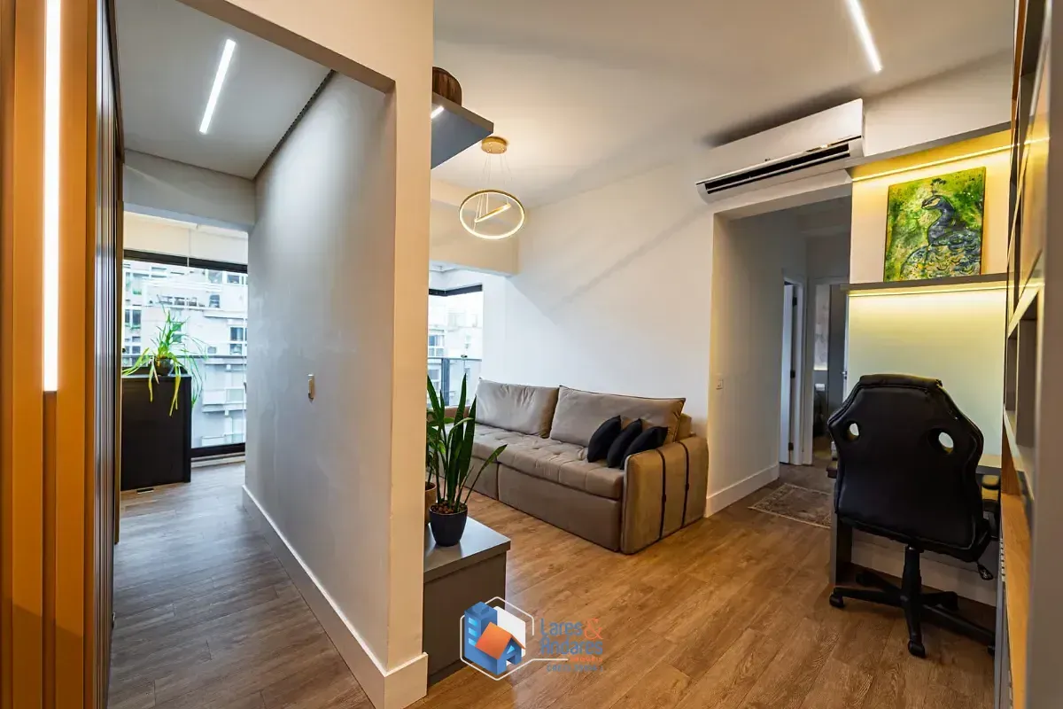 Imagem Apartamento para venda em Pinheiros com 2 quartos, sendo 1 suíte, 56m²