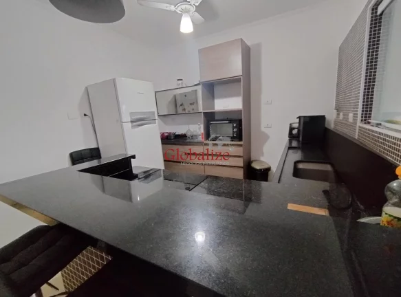 Imagem Apartamento 2 dormitórios com garagem fechada na Ponta da Praia em Santos por R$440.000,00