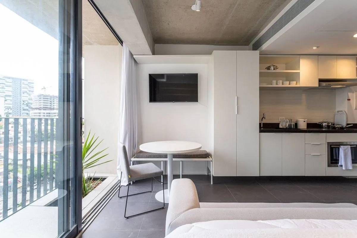 Imagem Apartamento com 1 Quarto para alugar, 28m² - Vila Madalena