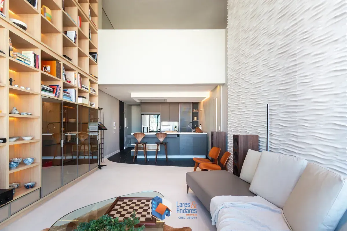 Imagem Duplex para venda em Jardim Paulista com 2 quartos, sendo 2 suítes, 108m²