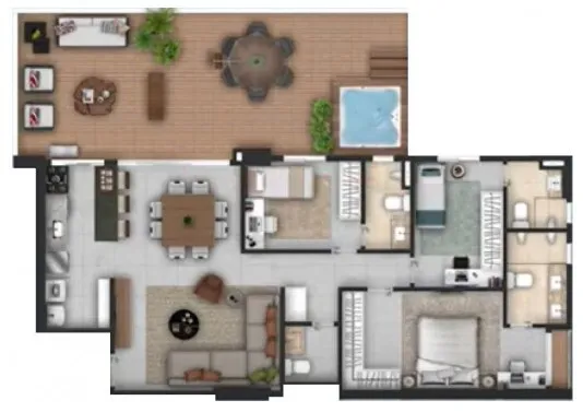 Imagem Apartamento à venda no bairro Setor Oeste - Goiânia/GO