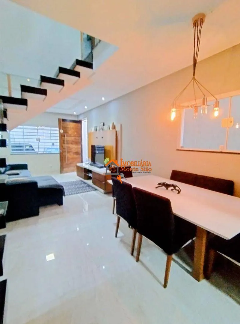 Imagem Sobrado com 3 dormitórios à venda, 100 m² por R$ 741.899,00 - Jardim do Papai - Guarulhos/SP
