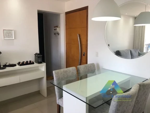 Imagem SANTO ANDRÉ Apartamento 50M², 2 dormitórios, 1 vaga, lazer completo ao lado do Parque Central e Shopping ABC, excelente valor !!!!