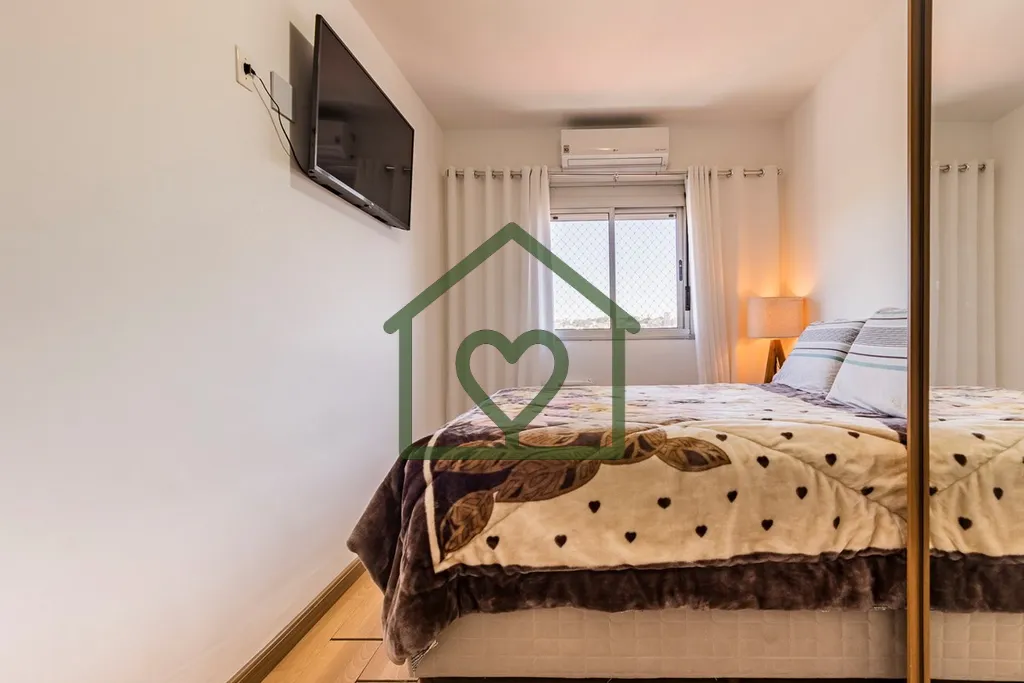 Imagem APARTAMENTO DE 51m², SEMIMOBILIADO, COM 2 DORMITÓRIOS (1 SUÍTE), BANHEIRO SOCIAL, COZINHA COM CHU...